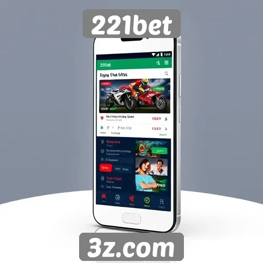 Experiência mobile do 221bet é otimizada para usuários